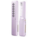 Cepillo Alisador de Cabello Inalámbrico. Peine portátil para alisar pelo. 3 temperaturas. Peine plancha