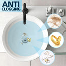 Tapón De Drenaje lavamanos Baño. Colador Tapón de Lavabo 2 en 1. Filtro Antibloqueo para lavamanos.
