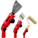 Extensor Multiángulo para brochas Pintar. Adaptador Universal para Rodillos y Pinceles en Zonas Altas. (No incluye brocha)