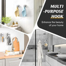 Gancho toallero de acero inoxidable. Acabado cromado con ventosa o chupon. Gancho para guindar. (Set de 2 piezas)