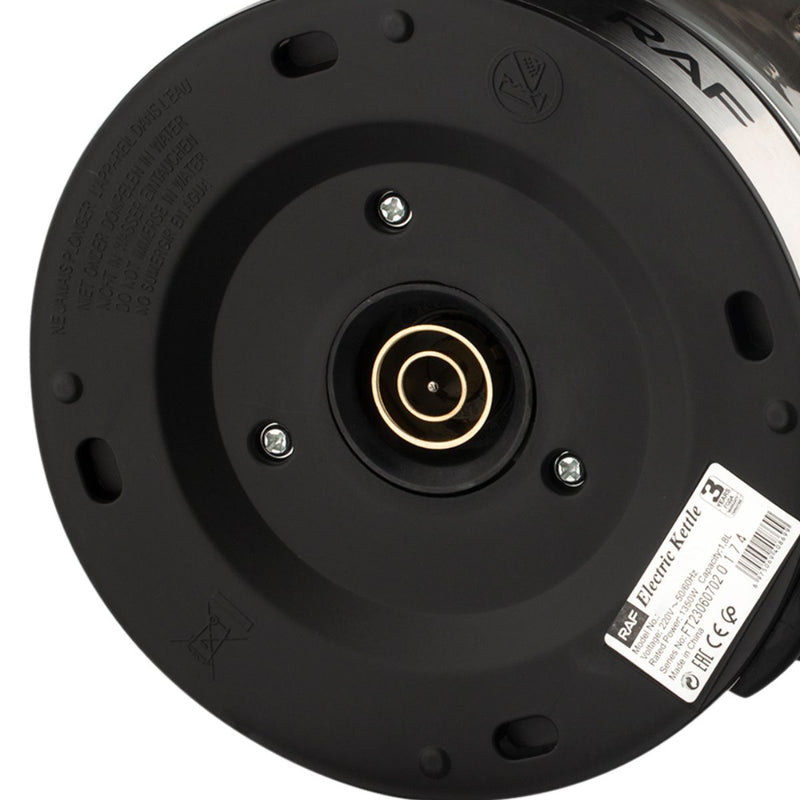 Tetera hervidor de agua 1500W 2.5L. Acero inoxidable.