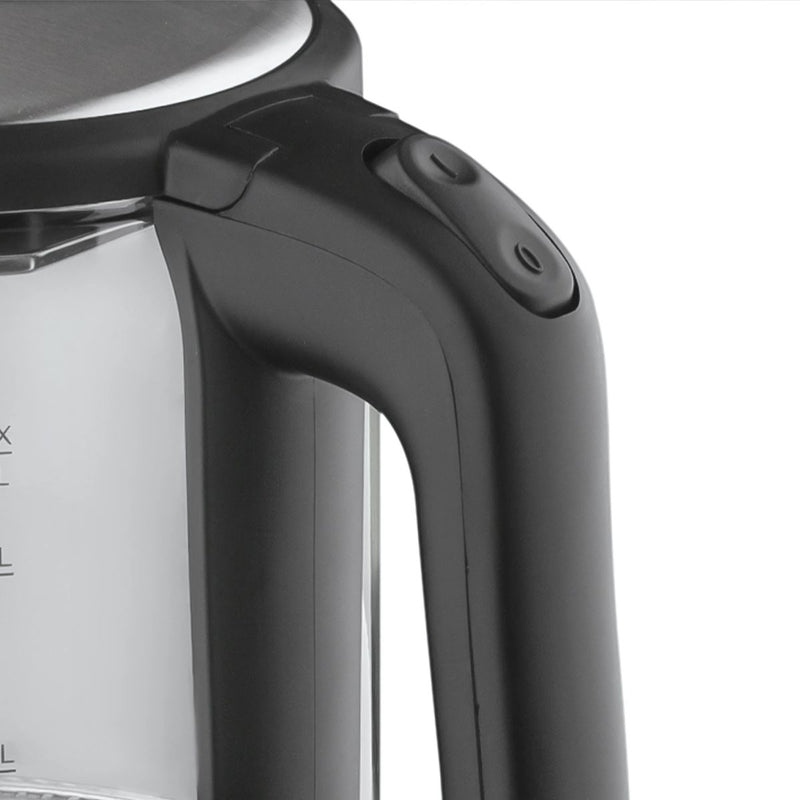 Tetera hervidor de agua 1500W 2.5L. Acero inoxidable.