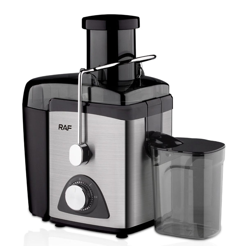 Exprimidor Jugos Máquina centrífuga extractora de jugos 1000W 120V. Exprimidora de Jugos Silenciosa. Naranja
