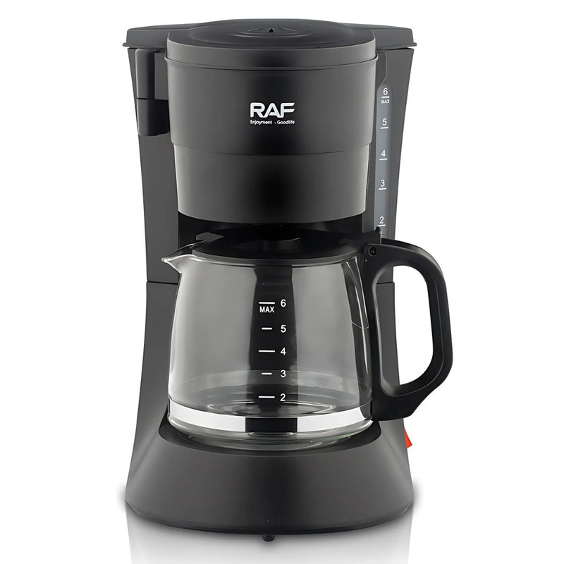 Cafetera 6 tazas 600W. Filtro de nylon permanente Capacidad: 600ml (6 tasas)