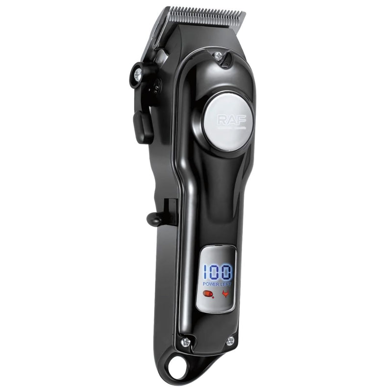 Cortadora de Cabello Eléctrica 900mAh. Inalámbrico con pantalla digital. Ideal para Barbero. Incluye accesorios.