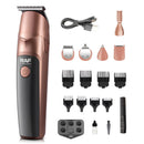 Cortadora de Cabello Eléctrica 600mAh. Inalámbrico. Ideal para Barbero. Incluye Base y accesorios.