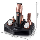 Cortadora de Cabello Eléctrica 600mAh. Inalámbrico. Ideal para Barbero. Incluye Base y accesorios.