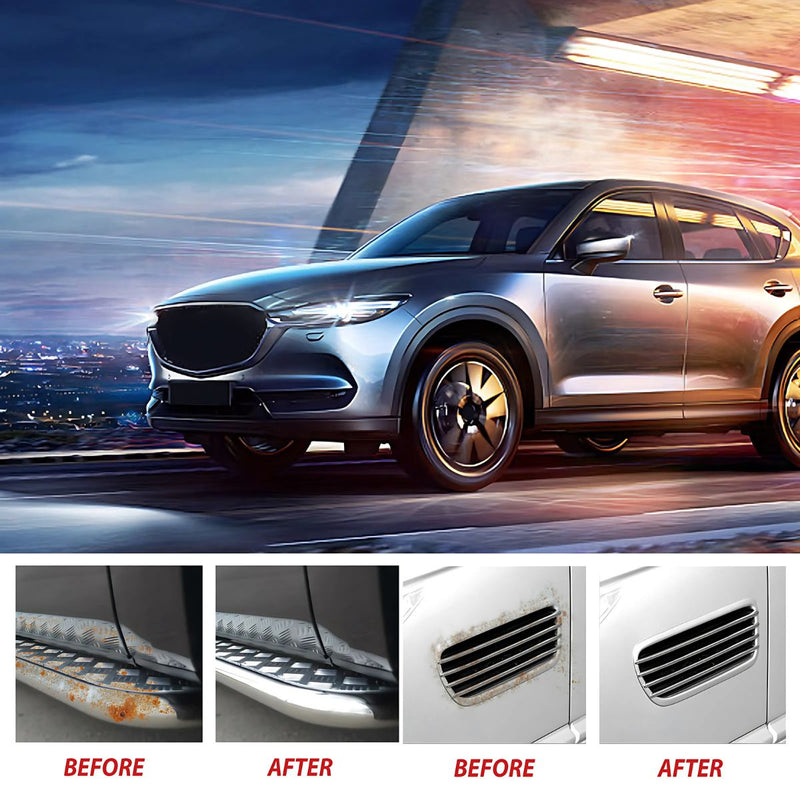 Limpiador de oxido. Removedor de oxido de metal. Pintura Anticorrosiva. 300g. Incluye brocha.