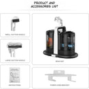 Aspiradora de agua 600W. Limpiadora de Alfombras, Sofá, Tapicería. Incluye 2 boquillas.