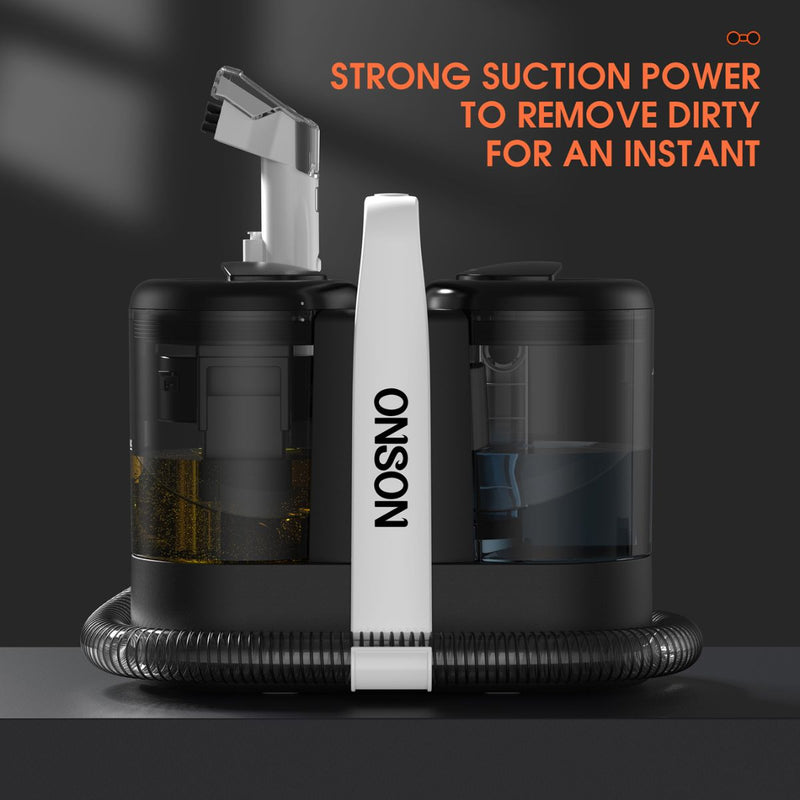 Aspiradora de agua 600W. Limpiadora de Alfombras, Sofá, Tapicería. Incluye 2 boquillas.