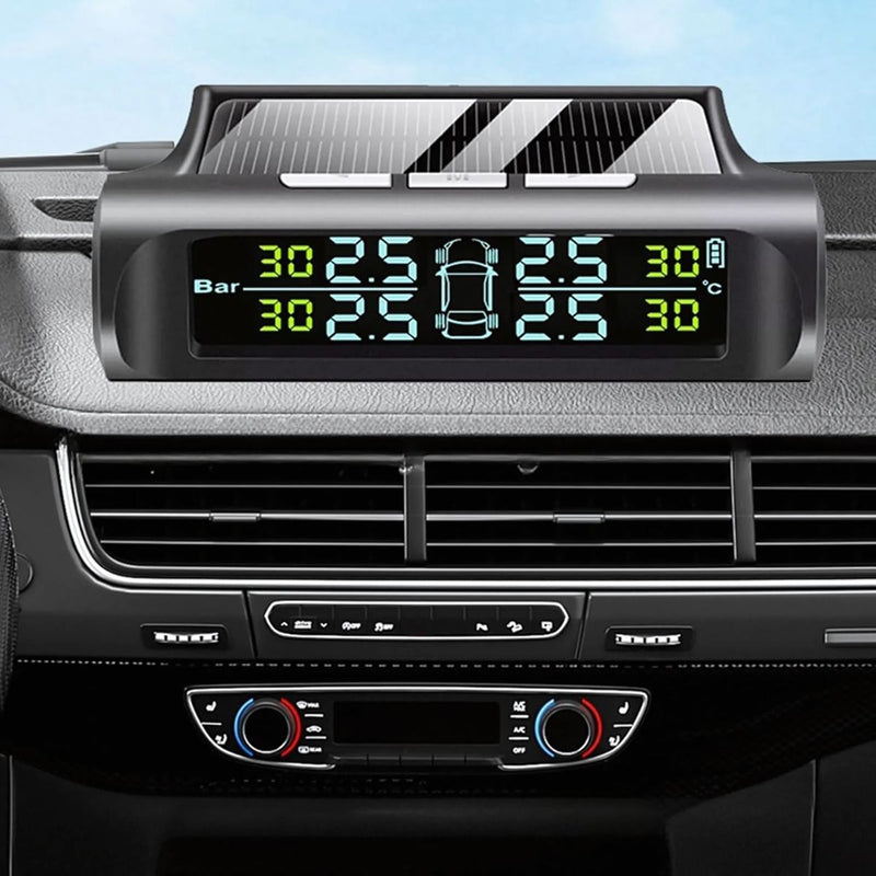 Medidor de Presión de Llantas. Sistema de Monitoreo de Presión de Neumáticos Inalámbrico. TPMS.