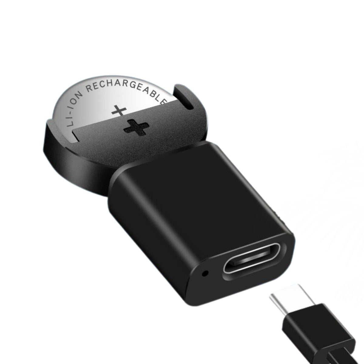 Cargador de Pilas Baterías de Botón LIR2032, LIR2025, LIR1632, LIR2016 y LIR2032H. Carga con cable Tipo C.