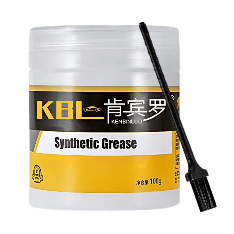 Grasa lubricante Sintético automotriz. Grasa lubricante. Lubricante de cadenas. Multipropósito. Incluye brocha. 100g