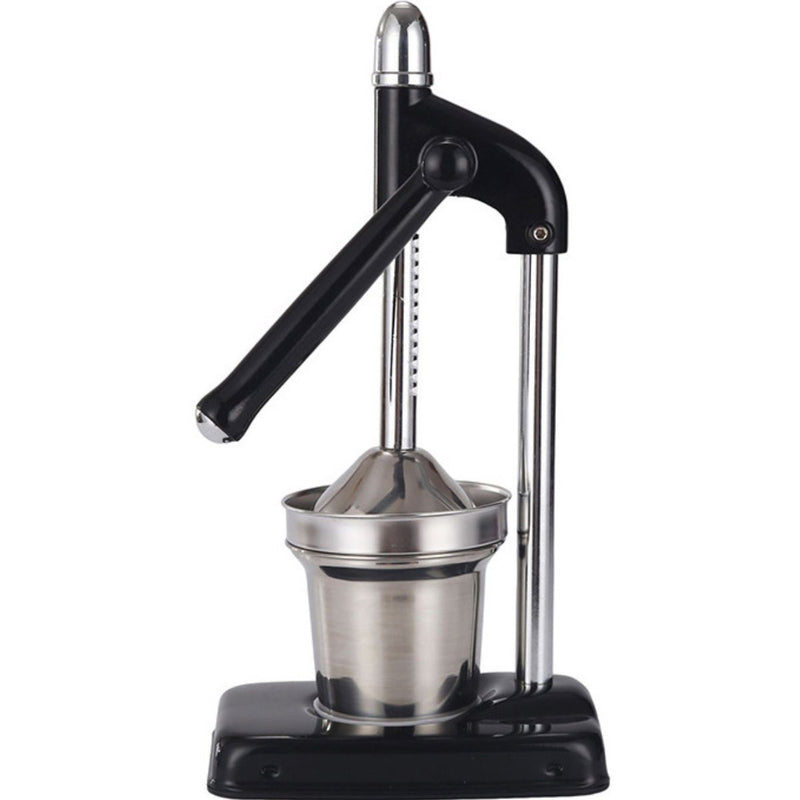 Exprimidor de jugo manual. Con mango largo para cocina. Herramienta extractora de zumo naranja a presión.