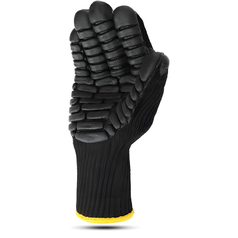 Guantes Antivibración. Guantes A Prueba de Golpes. Talla 10” (XL). Anti impacto. Con absorción de vibraciones. Palma acolchada.