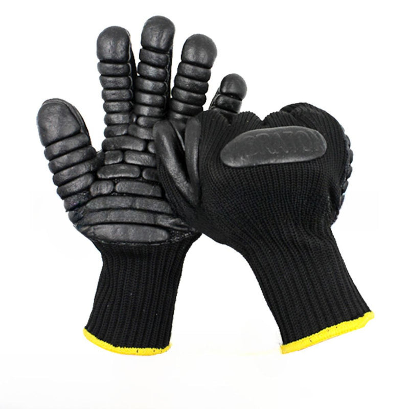 Guantes Antivibración. Guantes A Prueba de Golpes. Talla 10” (XL). Anti impacto. Con absorción de vibraciones. Palma acolchada.
