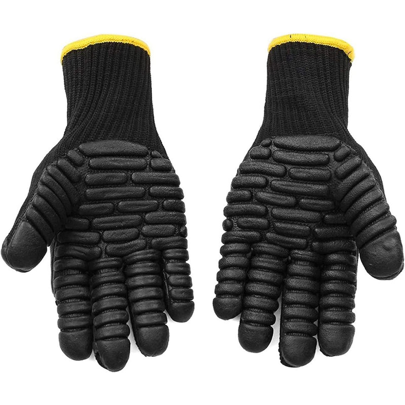 Guantes Antivibración. Guantes A Prueba de Golpes. Talla 10” (XL). Anti impacto. Con absorción de vibraciones. Palma acolchada.
