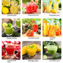 Exprimidor de jugo manual para cocina. Herramienta extractora de zumo. Naranjas y limones