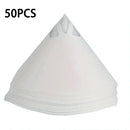 Filtro para pintura. Colador de pintura. Embudo de malla de nailon fino. (Pack de 50 piezas)
