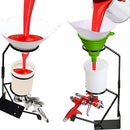 Filtro para pintura. Colador de pintura. Embudo de malla de nailon fino. (Pack de 50 piezas)