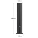 Difusor aromas de Aceites Esenciales. Ambientador de Alta Capacidad de 500 ML y Alcance de 1500m³ para Espacios Amplios. Dispensador Aromático con Bluetooth. Aromaterapia.