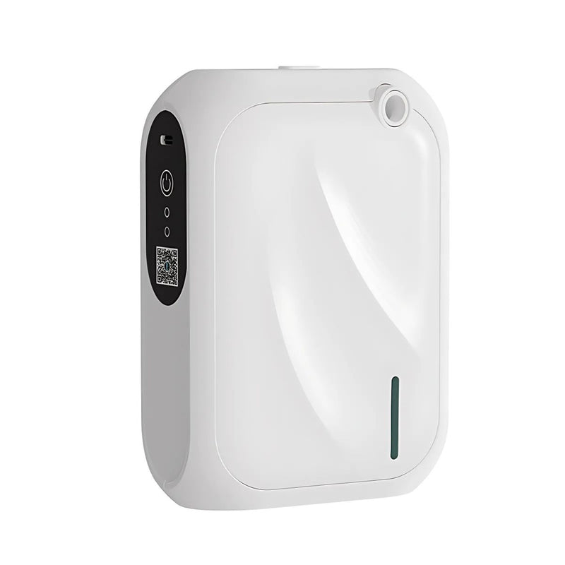 Difusor aromas de Aceites Esenciales. Dispensador Aromático Capacidad de 140ML y Alcance de 200 m³. Aromaterapia.