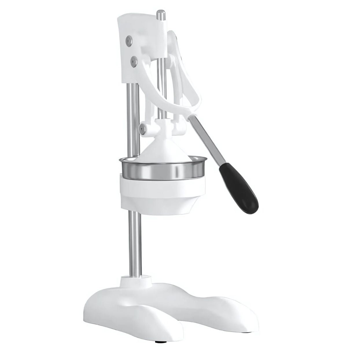 Exprimidor de naranjas Jugo Manual Color Blanco. Con Mango Largo Para Cocina. Herramienta Extractora De Zumo de Naranja A Presión.