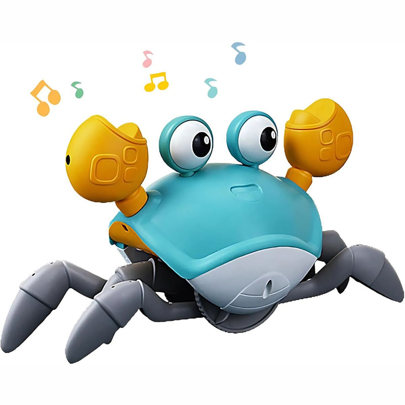 Juguete de cangrejo musical con luces para niños y bebes. Bateria Recargable USB