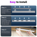 Lámpara LED con Sensor de Movimiento. Luz Inalámbrica Carga Rápida USB C y 2 Modos. 46.2*4.3*1.2cm