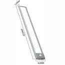 Lámpara LED con Sensor de Movimiento. Luz Inalámbrica Carga Rápida USB C y 2 Modos. 46.2*4.3*1.2cm