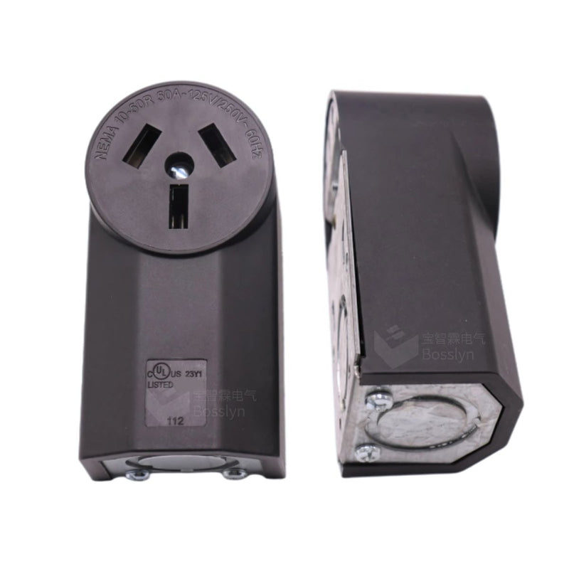 Conector electrico Hembra NEMA 10-50R 50A 3P 125-250V 60Hz