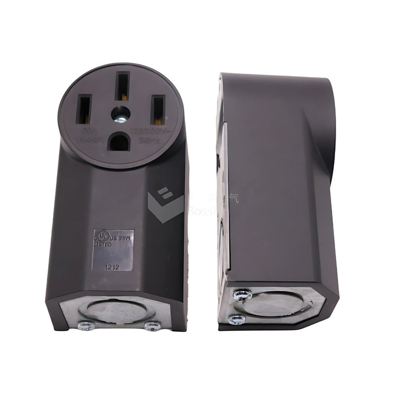 Conector electrico Hembra NEMA 14-50R 50A 3P 125-250 60Hz.