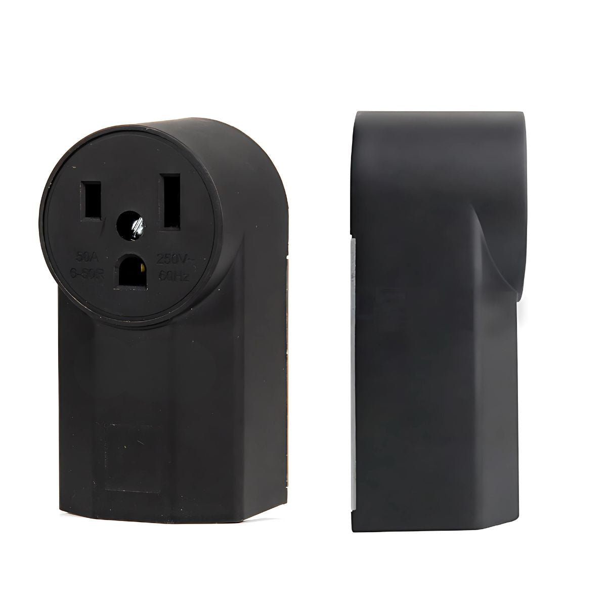 Conector electrico Hembra NEMA 6-50R 50A 2P 250V 60Hz.