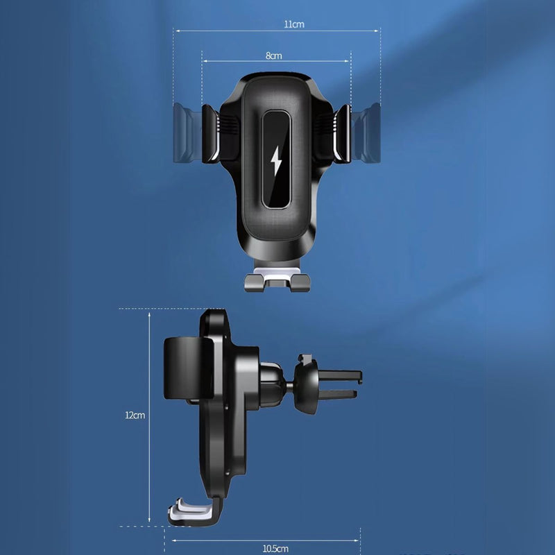 Cargador Inalámbrico De Celular Para Autos 15W.