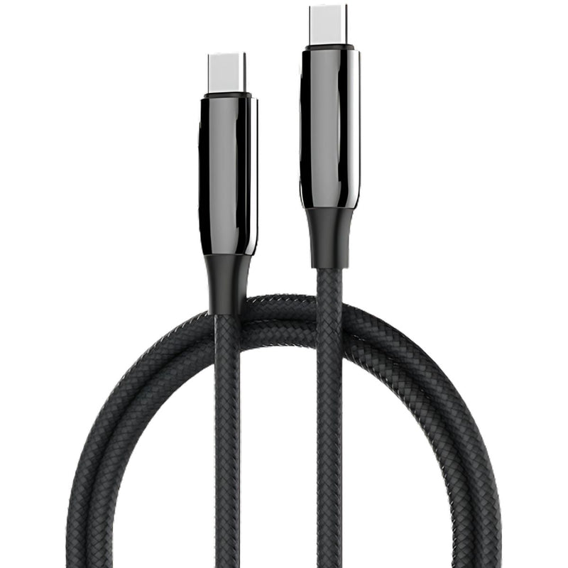 Cable USB-C A USB-C Longitud 2M. Ideal Smartphones, Tablets, Laptops. Carga Rápida.