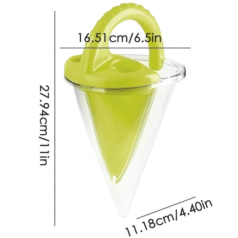 Embudo de Arena para Castillos. Juguete de Playa Creativo y Duradero para Niños.