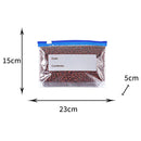 Bolsas De Plástico Tipo Ziploc. 15Cmx23cmx5cm Bolsita Con Cierre Para Almacenamiento. (Caja De 20 Unidades)