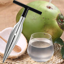 Abridor de Cocos de Acero Inoxidable. Herramienta para Perforar Cocos Verdes Fácil y Segura. (Unidad) Abre pipa.