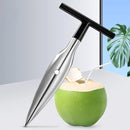 Abridor de Cocos de Acero Inoxidable. Herramienta para Perforar Cocos Verdes Fácil y Segura. (Unidad) Abre pipa.
