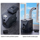 Tostadora de Café Profesional 500g. Máquina Tostadora de Café en Grano. Control Automático y Manual. Acero inoxidable 1000W.