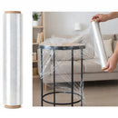Rollo de plástico transparente para embalar stretch film de 15" (381 mm) de ancho y 800 pies. 1.35 kg