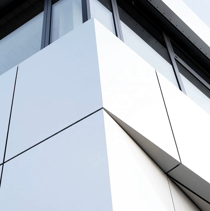 Lamina de aluminio compuesto Panel ACM Revestimiento de alta calidad color Blanco B001