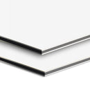 Lamina de aluminio compuesto Panel ACM Revestimiento de alta calidad color Blanco B001
