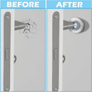 Tope Parador para puerta de acero inoxidable door stoper reten cuña goma pared Color Negro.