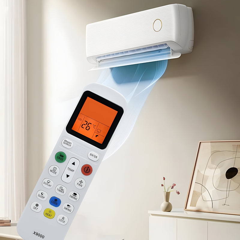 Control Remoto Universal pantalla con luz para Aire Acondicionado, genérico.