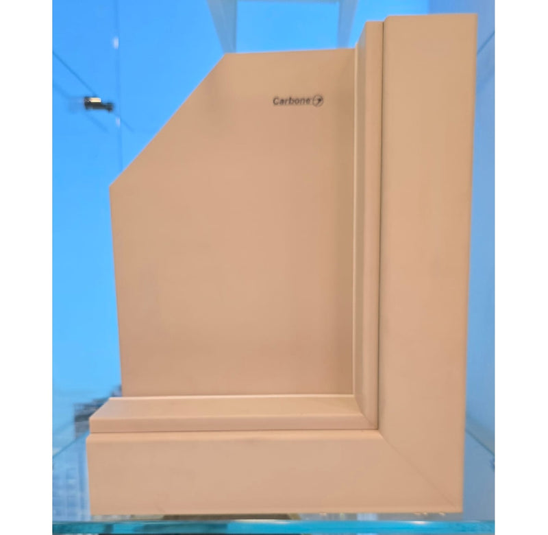 Esquina muestra de exhibición puerta WPC color Beige 280X350MM