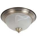 Lámpara de Techo Plafón Color Bronce Antiguo 2XE27 90-305V diámetro 280mm