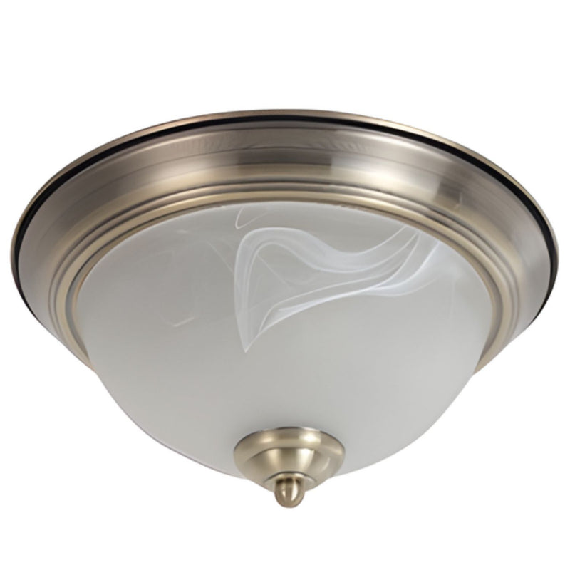 Lámpara de Techo Plafón Color Bronce Antiguo 2XE27 90-305V diámetro 280mm