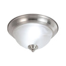 Lámpara de Techo Plafón Color Nickel Satinado 2XE27 90-305V diámetro 280mm