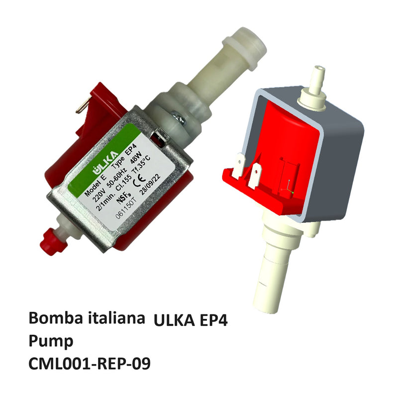 Repuesto, Bomba italiana ULKA EP4, Pump, para máquina de café CML001